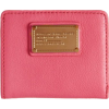 MARC BY MARC JACOBS Classic Q Snap BiFold Leather Wallet - Coral - Carteiras - $138.00  ~ 118.53€