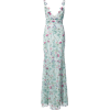 MARCHESA NOTTE long dress with floral de - Dresses - $28.00  ~ £21.28