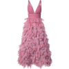 MARCHESA NOTTE ruffled A-line gown - Kleider - $1.00  ~ 0.86€