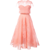 MARCHESA NOTTE tulle layered dress - Obleke - 