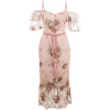 MARCHESA NOTTE embroidered floral bow-de - Dresses - 
