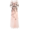 MARCHESA NOTTE long embroidered gown - sukienki - 