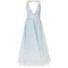 MARCHESA NOTTE pleated ombré gown - ワンピース・ドレス - 