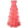 MARCHESA NOTTE ruffled tulle gown - ワンピース・ドレス - 