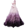 MARCHESA shades of purple dress - sukienki - 