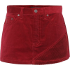 MARC JACOBS Corduroy mini skirt - Skirts - 