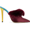 MARCO DE VINCENZO Fringed satin mules £4 - Loafers - 