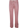MARCO DE VINCENZO Cropped Lurex Trousers - Capri hlače - 