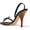 MARCO DE VINCENZO Patent leather-trimmed - Sandals - 