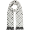 MARINE SERRE Intarsia wool-blend scarf - Sciarpe - 