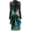MARINE SERRE contrast flared midi dress - Платья - $2.00  ~ 1.72€