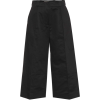 MARNI Cotton twill wide-leg pants - Spodnie Capri - 