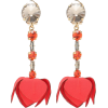 MARNI Crystal clip-on drop earrings - Earrings - 