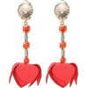 MARNI Crystal clip-on drop earrings - Серьги - 