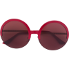 MARNI EYEWEAR round half frame sunglasse - Sunglasses - 