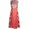 MARNI  Gingham and polka-dot print dress - Dresses - 