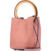 MARNI Pannier small leather bucket bag - Почтовая cумки - 