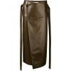 MARNI asymmetric wrap skirt - Krila - 