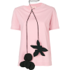 MARNI floral choker T-shirt - T-shirts - 