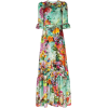 MARY KATRANTZOU floral print maxi dress - Платья - 