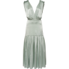 MARYSIA green satin dress - Kleider - 