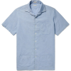 MASSIMO ALBA chambray shirt - Koszule - krótkie - 