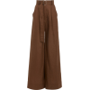 MATTHEW BRUCH brown linen pants - Traperice - 