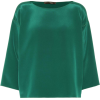 MAX MARA Locri silk blouse - Koszulki - długie - 