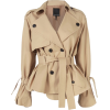 MAX MARA neutral camel short trench - Jakne in plašči - 