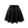 MBJ Womens Basic Versatile Stretchy Flared Skater Skirt - Made in USA - スカート - $18.40  ~ ¥2,071