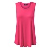 MBJ Womens Basic Wide Armhole Loose Fit Tank Top - Made in USA - Shirts - $17.07 