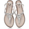 M By Moda Tulia Silver Porvair - Sandals - 