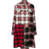MCQ ALEXANDER MCQUEEN tartan shirt dress - Obleke - 