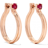 MELISSA KAYE Jen Maia 18-karat rose gold - Earrings - 
