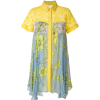 MIAHATAMI floral and lace shirt dress - ワンピース・ドレス - $604.00  ~ ¥67,979