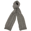 MICHAELIS cable knit scarf - 丝巾/围脖 - 