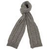 MICHAELIS cable knit scarf - Szaliki - 