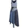 MICHAEL KORS blue plaid dress - Obleke - 