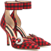 MIDNIGHT 00 Corset checked pumps - Classic shoes & Pumps - 825.00€  ~ $960.55