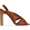 MIISTA Knotted leather slingback sandals - Sandálias - 