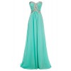 MILANO BRIDE Women Prom Party Dress Floor-Length Strapless Chiffon Bridesmaid Gown - Dresses - $54.59 