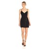 MINKPINK Women's Lucy Snap Button Wrap Dress - Kleider - $89.00  ~ 76.44€
