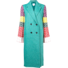 MIRA MIKATI coat in wool blend with knit - Jacket - coats - 