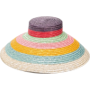 MISSONI MARE striped sun hat - 有边帽 - 