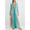 MISSONI Metallic ribbed-knit maxi dress - Vestidos - 