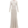 MISSONI  V-neck lurex-knit dress - sukienki - 