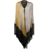 MISSONI multicolour fringed shawl - Kurtka - 