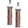 MISSONI tassel hoop earrings - 耳环 - 