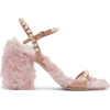 MIU MIU faux fur sandals - Sandale - 