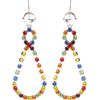 MIU MIU Crystal teardrop earrings - Kolczyki - 